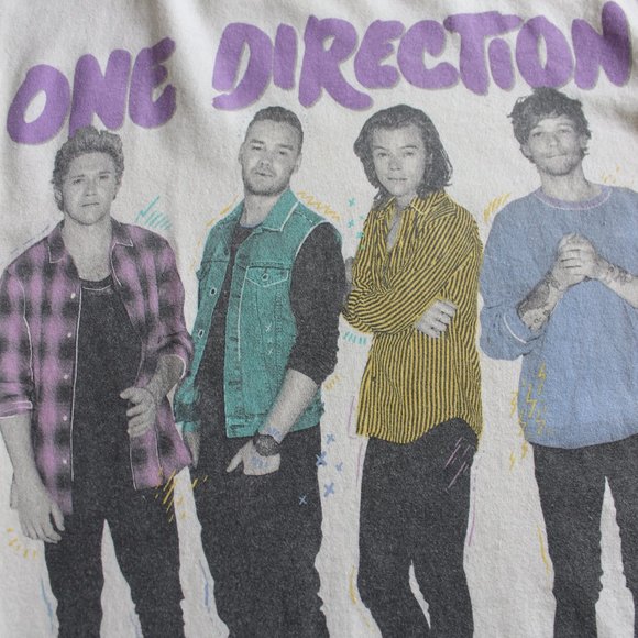 *2015 *One Direction 1D On The Road Again Tour Tee - Picture 6 of 12